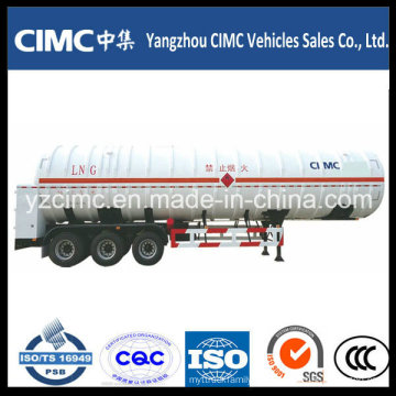 3 Achse China Hersteller LNG Tank Auflieger